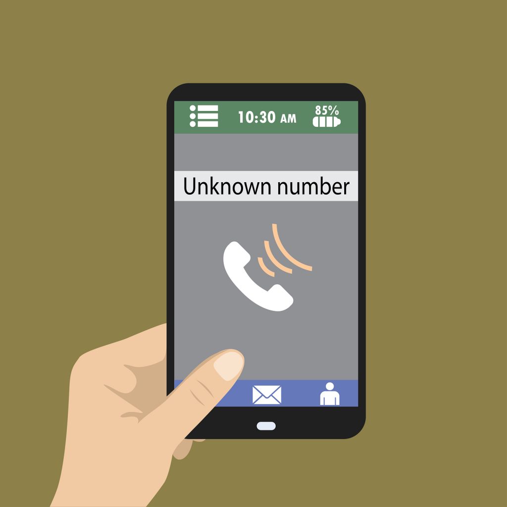 Credit Law Unknown Number