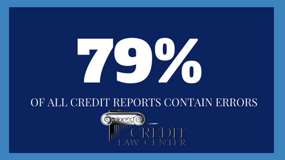 79% of All Credit Reports Contain Errors