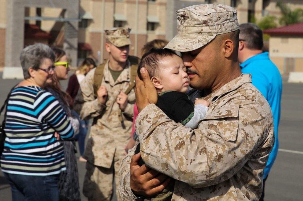 military family credit score